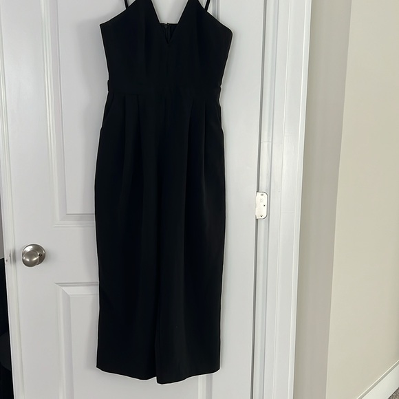 Wide leg midi jumpsuit - Picture 3 of 4